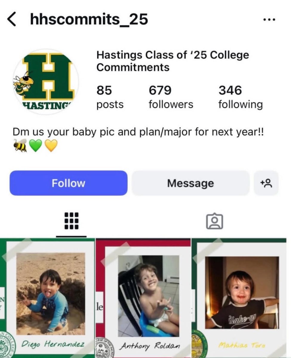 An Interview with the Hastings High School 2025 Commitments Page